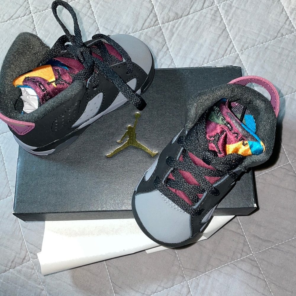 Brand new bordeaux jordan 6 retro toddler
